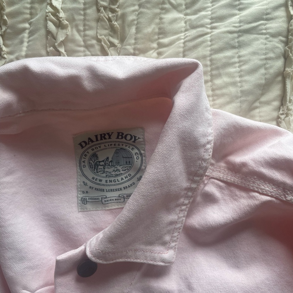 Dairy Boy Pink Work jacket
